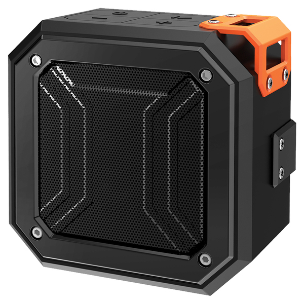 TOUGHTESTED(R) - ToughTested TT-SP-SAT Satellite Outdoor Portable Bluetooth Speaker, True Wireless Stereo, with FM Radio, Black, TT-SP-SAT