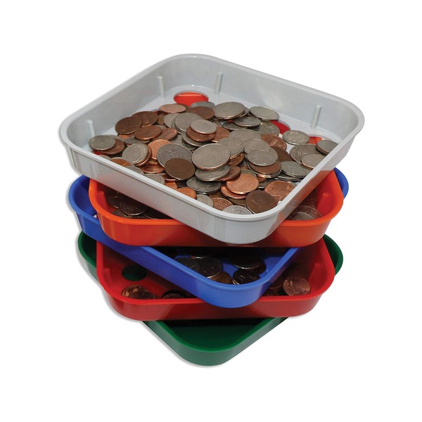 NADEX COINS(TM) - Nadex Coins NCS8-1141 Quick-Sort 5 Coin Sorting Trays with 110 Coin Wrappers